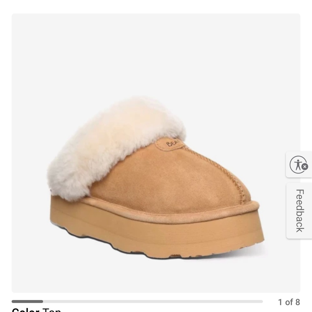 BEARPAW RETRO LOKI PLATFORM SLIPPER